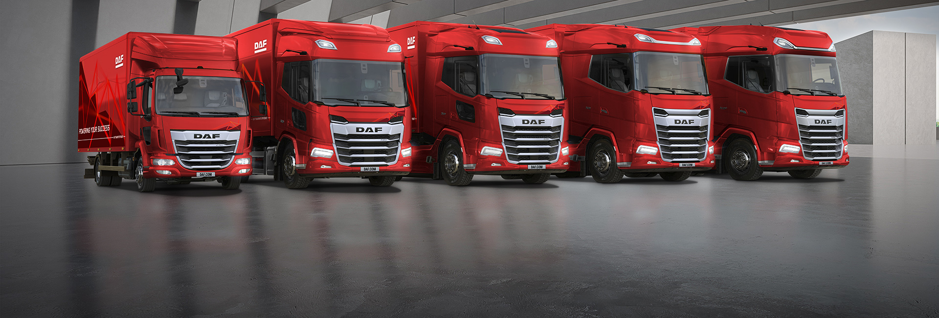 DAF model range