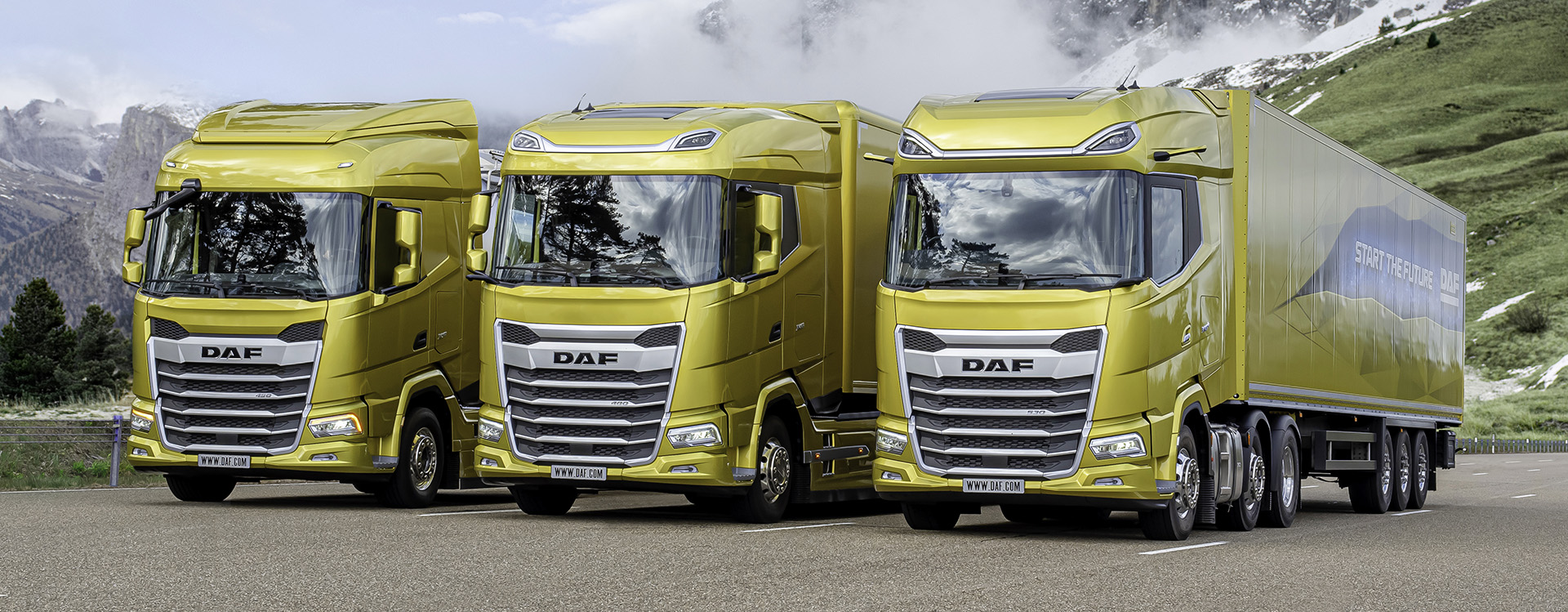 Camions de la nouvelle génération DAF