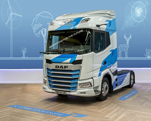 8.1. New Generation DAF XF prototype with hydrogen technology